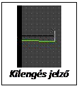 Szvegdoboz:  
Kilengs jelz
